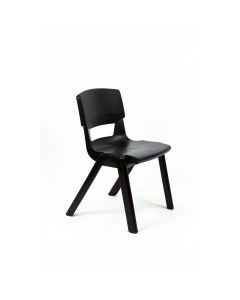 Postura Plus  Recycled Chair 460mm Jet Black