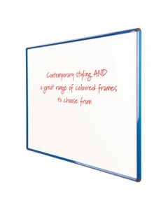 Shield Magnetic Whiteboard H1200xW1200mm Blue