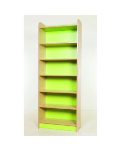 Library Bookcase Blue H2000mm