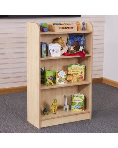 Library Bookcase Maple H1250mm