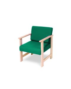 Wooden Easy Seating Armchair Persian