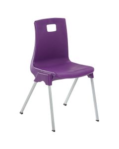 ST Classroom Chair 260mm Purple