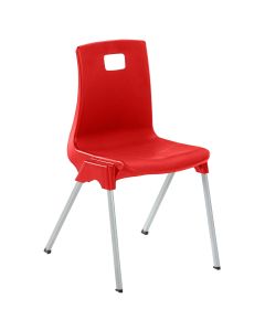 ST Classroom Chair 260mm Red