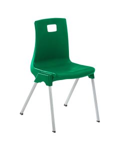 ST Classroom Chair 350mm Green