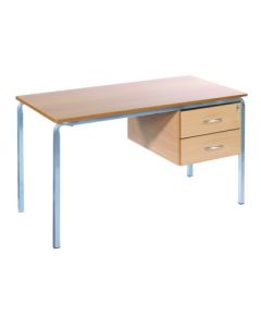Crush Bent Teachers Desk Beech