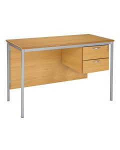 Fully Welded Teachers Desk Beech