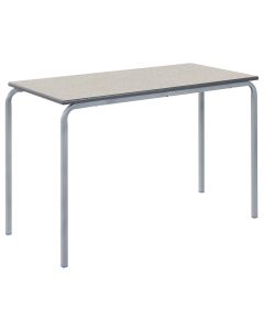 CBent Rectangular Table 110x55x46cm Ailsa Top Charcoal Edge