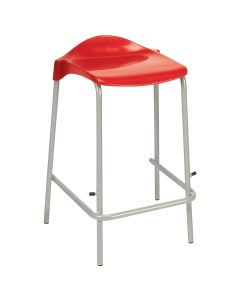 WSM Stools 610mm Red