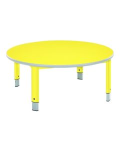 Start Right Circular Adjustable Table Blue