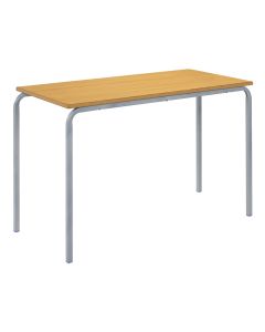 Crush Bent Rectangular Table 120x60x71cm Beech