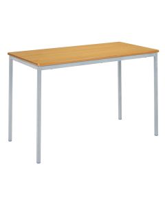 Fully Welded Rectangular Table 120x60x53cm Beech