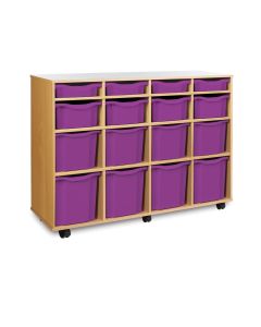 4 Single 4 Double 4 Triple & 4 Quad Unit Purple