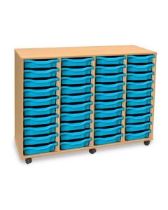 40 Single Tray Unit Cyan