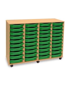40 Single Tray Unit Green