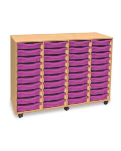 40 Single Tray Unit Purple