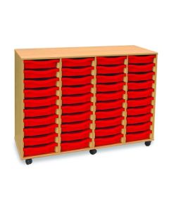 40 Single Tray Unit Red