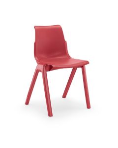 ErgoStak Chair 460mm Indian Red