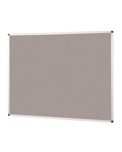 Aluminium Framed Noticeboard H900 x W1200mm Grey
