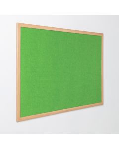 Eco Friendly Light Oak Noticeboard H1200 x W1800mm Apple
