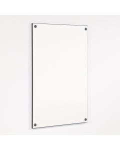 Colour Edged Whiteboards 900x600mm Black