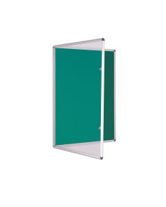 Tamperproof Noticeboard H600 x W900mm Green