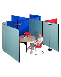 Busyscreen Classic Partition H1825 x W1200mm Ink Navy