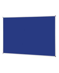 Aluminium Framed Noticeboard H1200xW1800mm Dark Blue