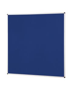 Aluminium Framed Noticeboard H1200xW1200mm Dark Blue