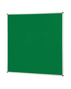 Aluminium Framed Noticeboard H1200xW1200mm Green