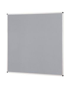 Aluminium Framed Noticeboard H1200xW1200mm Grey