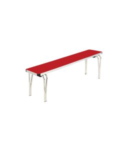 Contour Stacking Bench 1520x254xH432mm Red