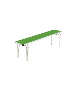 Contour Stacking Bench 1830x254xH432mm Pea Green