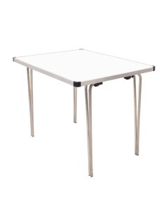 Contour Folding Table 915x610x635mm White