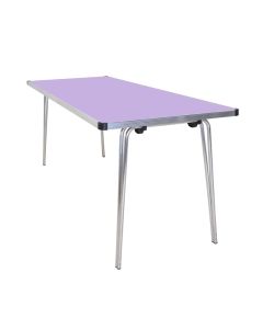 Contour Folding Table 1520x685x584mm Lilac