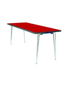 Premier Folding Tables 1830x760x700mm Red
