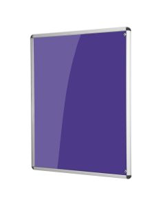 ColourPlus Tamperproof Noticeboard H1200xW900mm Purple
