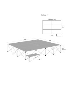 Ultralight Staging Package  B Anthracite Grey