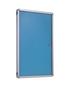 Accents Tamperproof Noticeboard H1200xW1200mm Light Blue