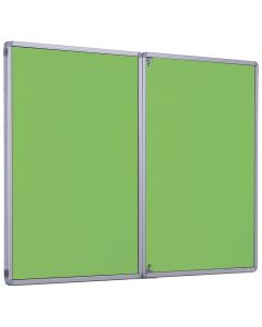 Accents Tamperproof Noticeboard H1200xW1800mm Light Green