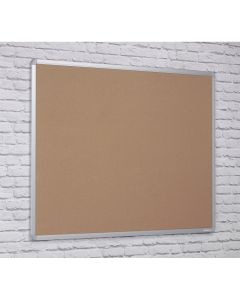 FlameShield Aluminium Noticeboard H1200xW1200 Natural