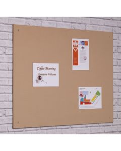 FlameShield Unframed Noticeboard H1200xW2400 Natural