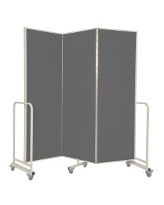 Mobile InstaWall 3 panel H1940xW1800mm Grey