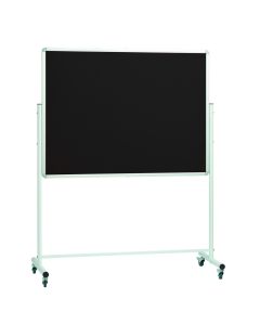 Accents Mobile Noticeboard H1200xW1200mm Charcoal