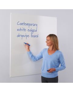 Colour Edged Whiteboards 1200x1200mm White