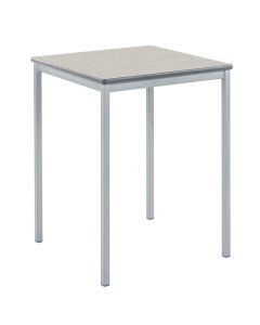 FWelded Square Table 60x60x71cm Ailsa Top Char Edge