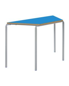 Crush Bent Trap MDF Table 1100 x 550 x H760mm Blue