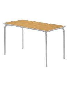 Rectangular Grey Edge Beech H71xW110xD55cm