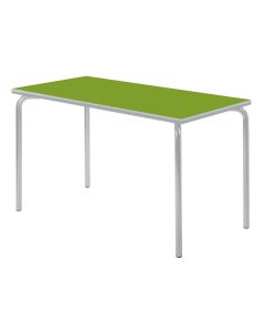 Rectangular Grey Edge Tangy Green H71xW110xD55cm