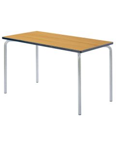 Rectangular Charcoal Edge Beech H53xW120xD60cm