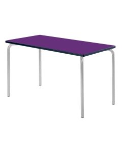 Rectangular Charcoal Edge Purple H64xW120xD60cm